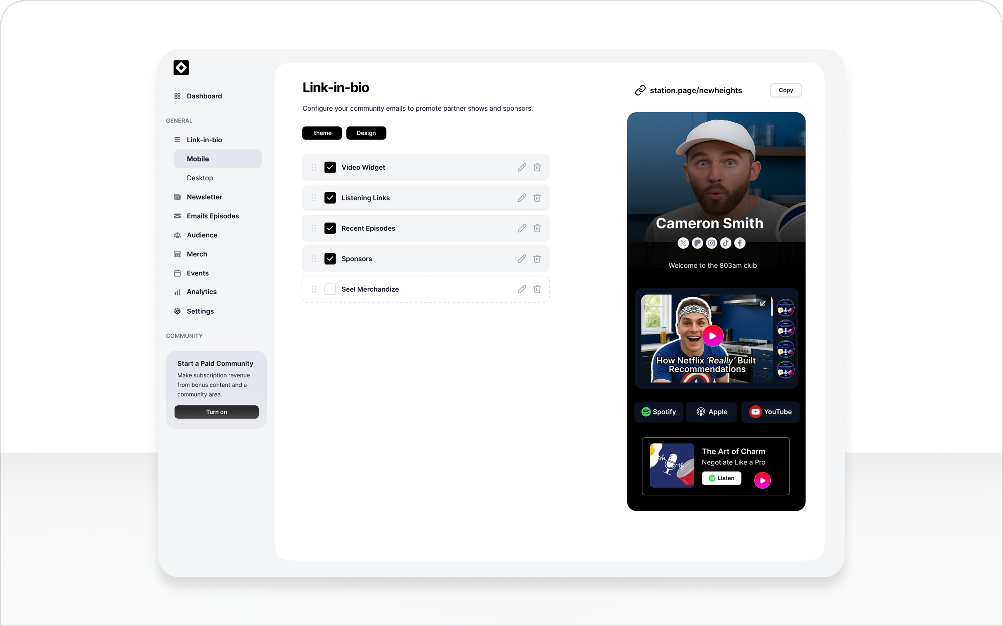 Feature Card